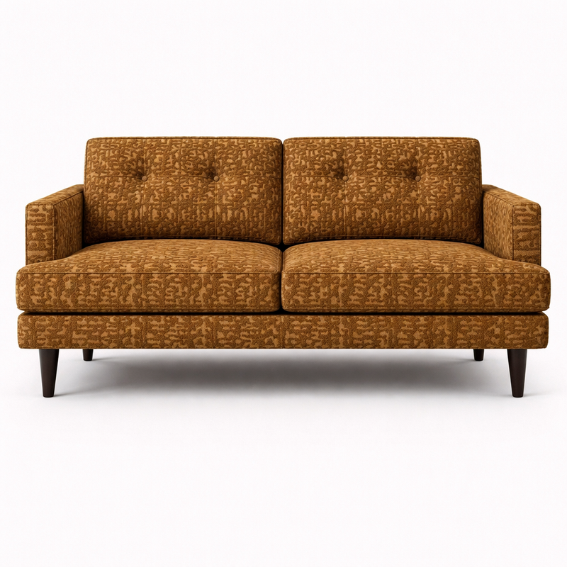 VERDI 2-Seater Sofa MIRTILLO A25 - yellow
