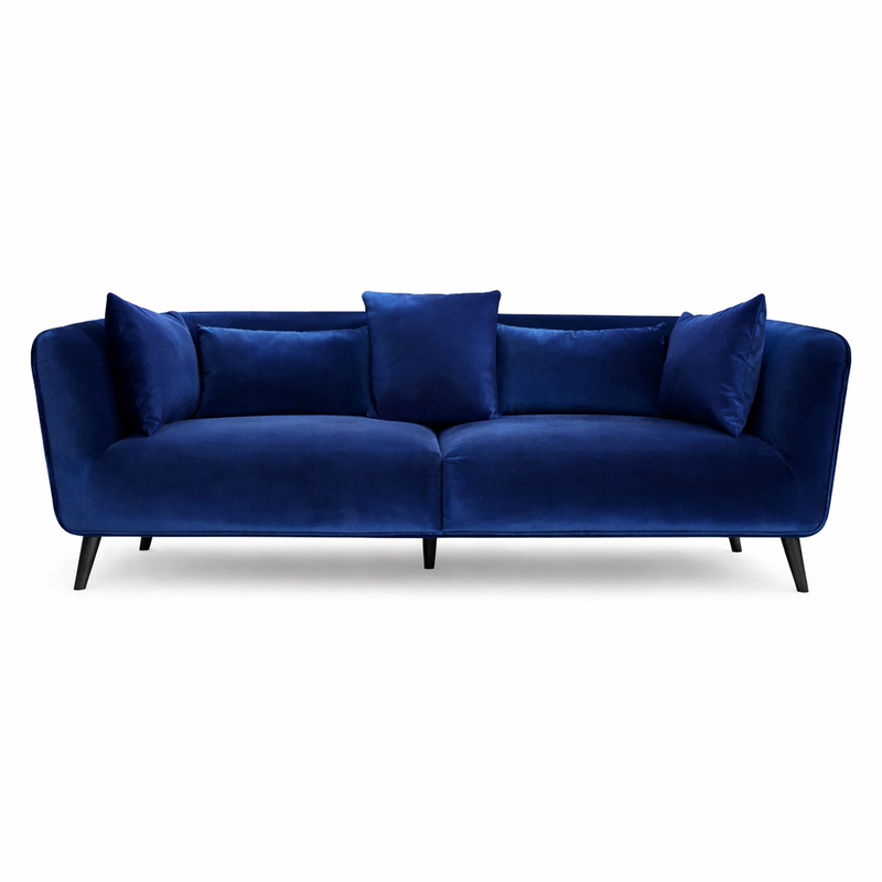 AVENUE 3 Seater MEG 28 -   navy velvet