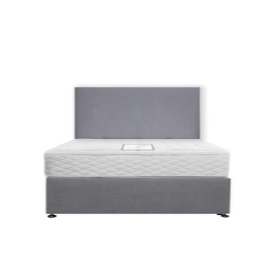 Bed 5FT HYDE Contract Divan Set (Base, Mattress & Headboard)