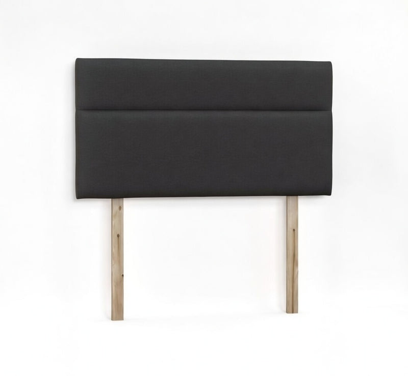 GEMINI HEADBOARD 4'6'' x 24'' - linen charcoal