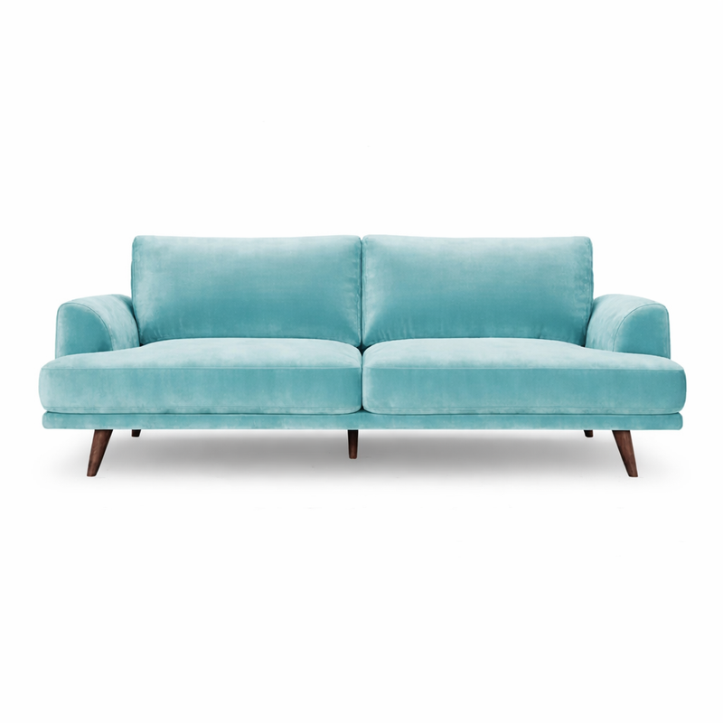 BENJAMIN 3-Seater Sofa MEG 12 - light teal