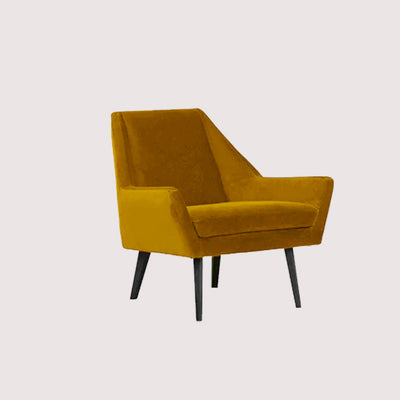 CARLTON Armchair MEG 63 - yellow velvet