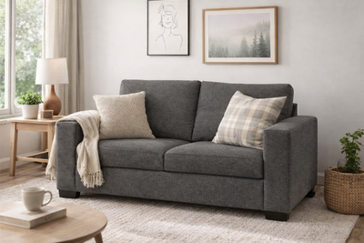 NOVA 2-Seater Sofa - Charleston Grey