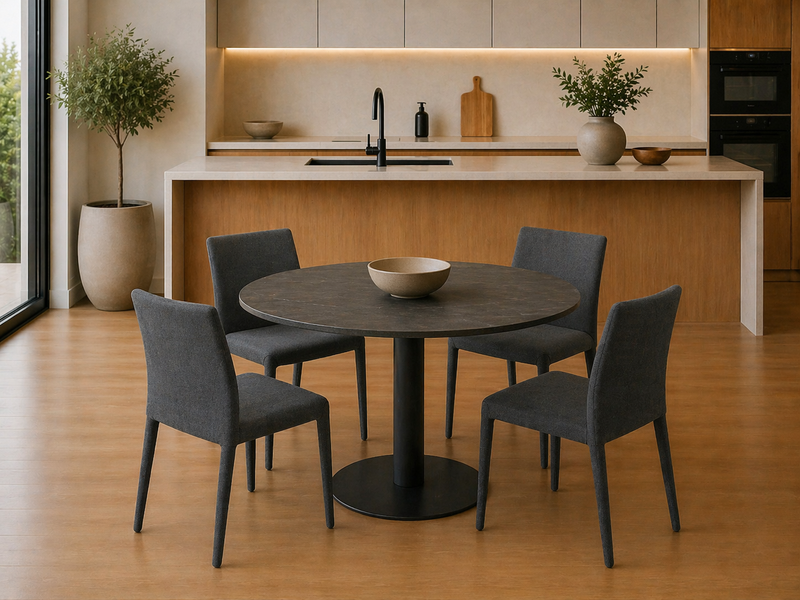 OLLIE Dining Chair - Grey.