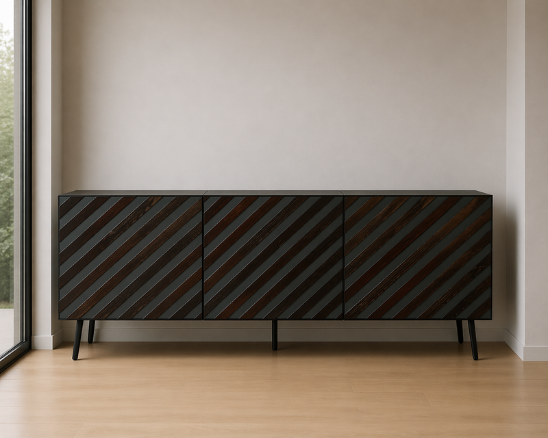 SMIT Sideboard - blue green / wenge