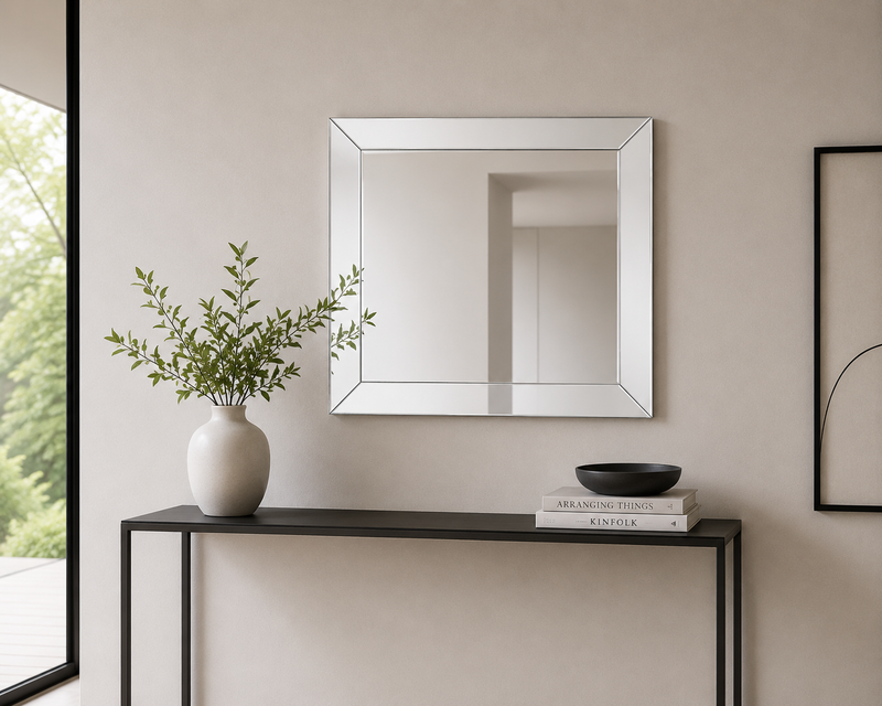 Large Plain Venetian Mirror 950 x 750 mm