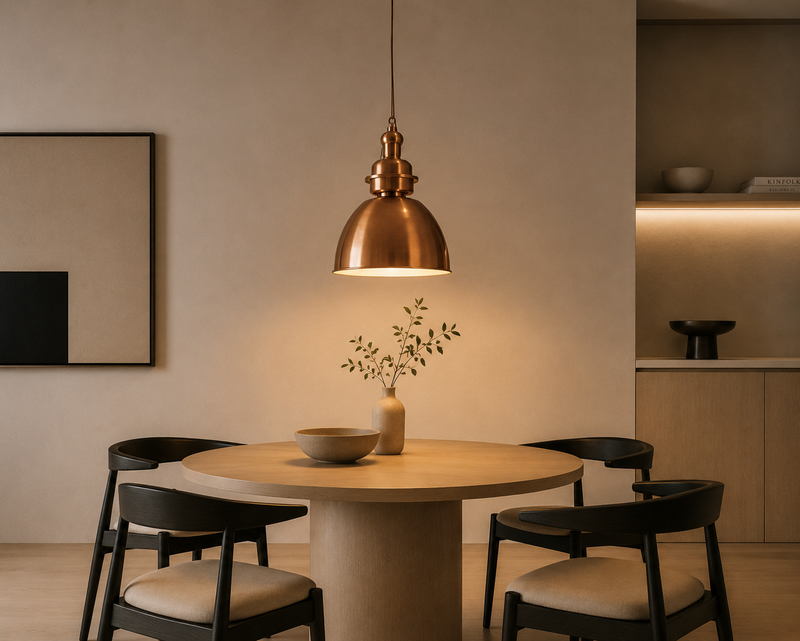 CAPE TOWN Ceiling Light - copper