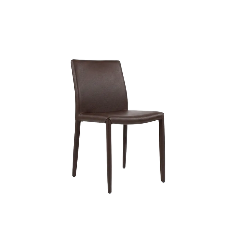 OLLIE Dining Chair - Cognac (PU Leather).