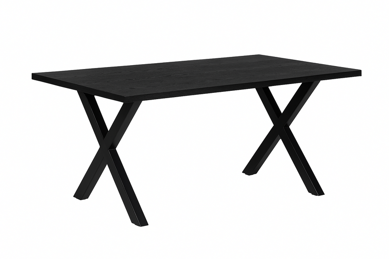 NATE Rectangle Dining Table 180cm - smoked oak