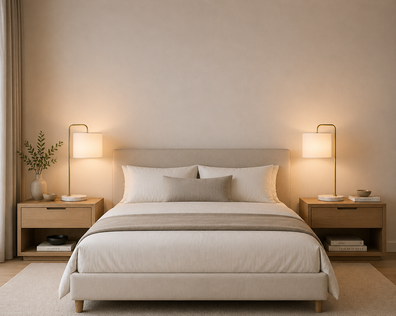 JACI Table Lamp - cream linen (E27)