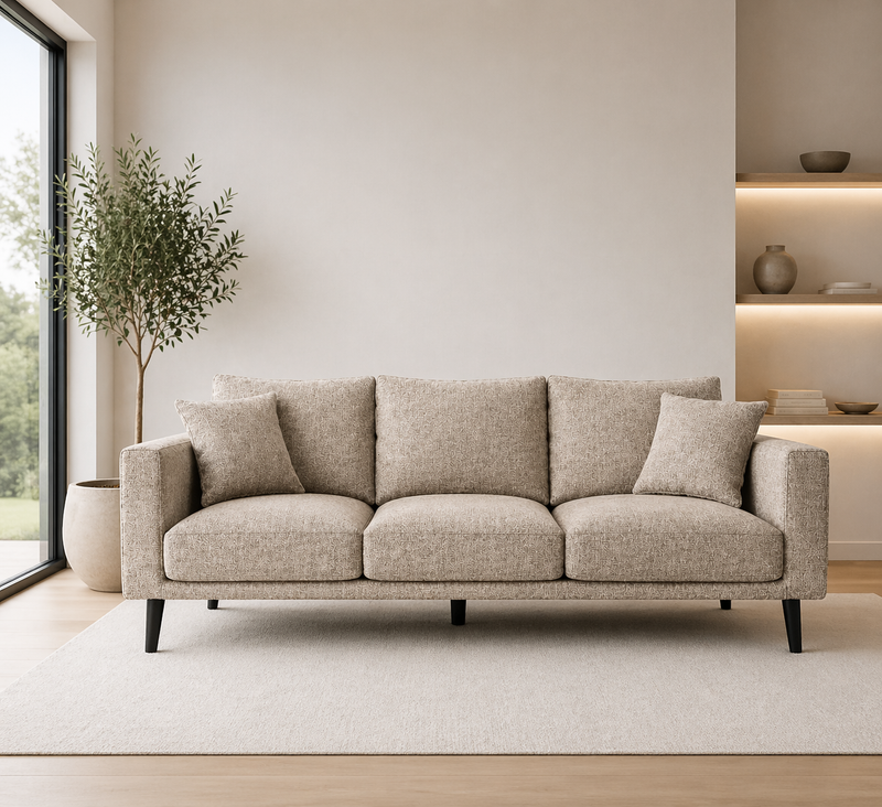 CONNIE 3-Seater Sofa MATANA 18 - greige