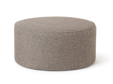 RUBY 2014 Footstool STD Fabric in divine mole 430 x 430 x 450 mm