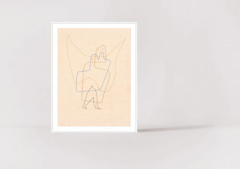 GHOST - PHDI173 / 60x80 - White Frame