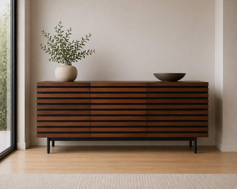 SMIT Sideboard - wenge oak / walnut