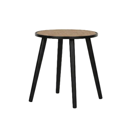 DITMER End Table - natural / black