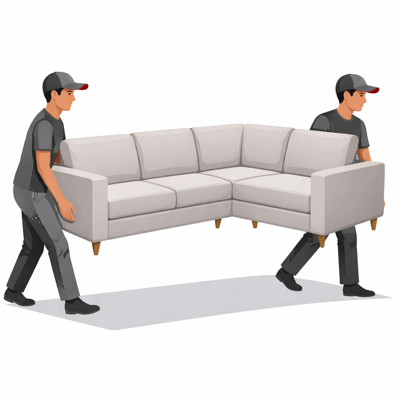 Removal/Dispose of old 4 Seater/ Corner Sofa