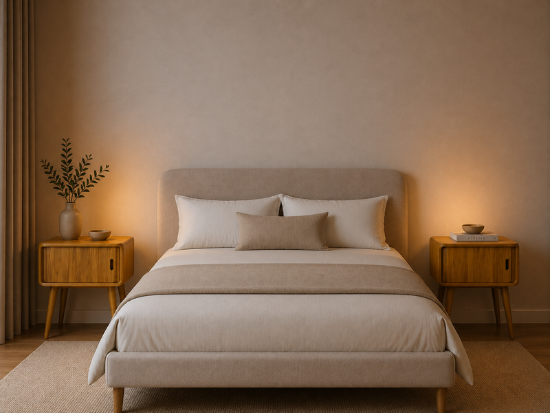 SCOTT Bedside Table - natural.