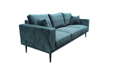 Calvin 3 Seater Sofa (Light Green)