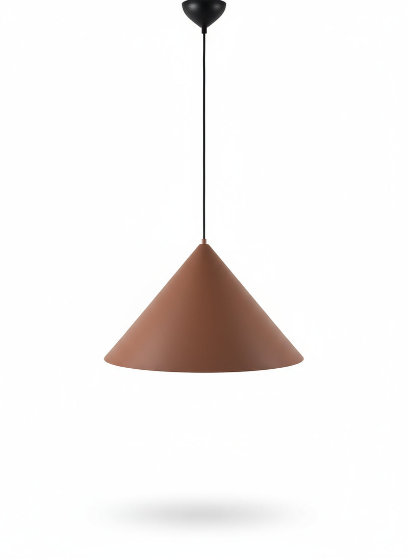 ISO Ceiling Light - Ruby / Black (E27)