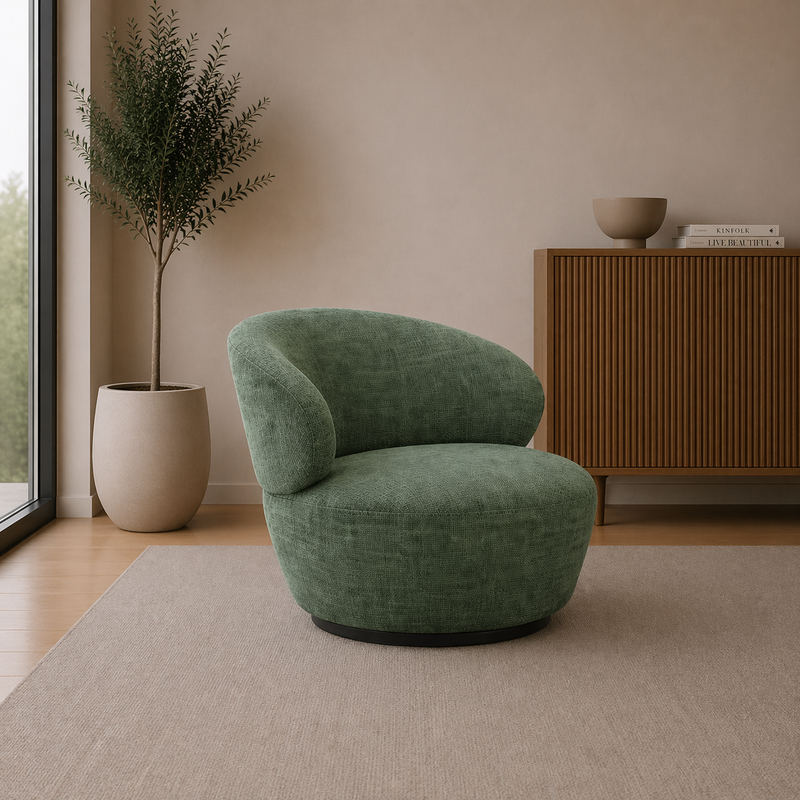 MEGAN Armchair OVER THE HORIZON 39 - green