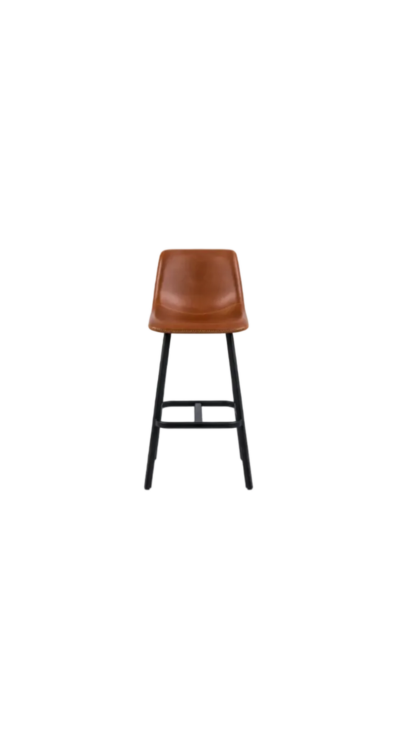 OREGON Barstool - tan / black