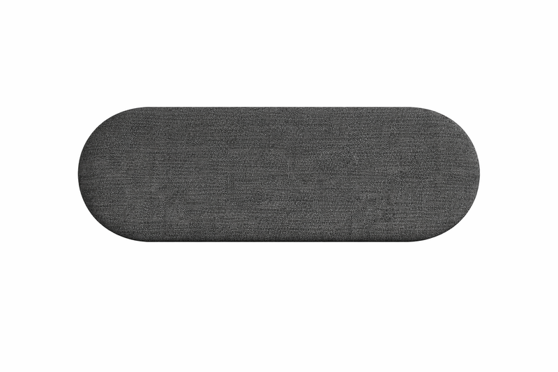 HEADBOARD 6'0'' Oval City 95 - grey