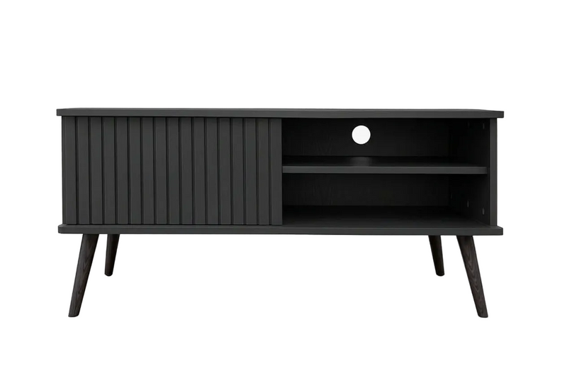 SCOTT TV Unit 120cm - black grey