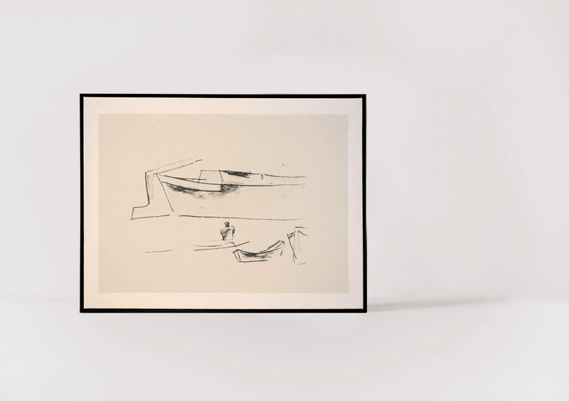 SKETCH - PHDI161 / 60x80 - Black Frame