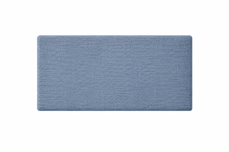 HEADBOARD 6'0'' Rectangle OVER THE HORIZON 70 - light blue