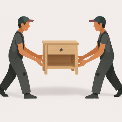 Removal of Bedside Table