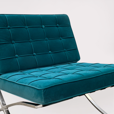 Barco Armchair (Teal Velvet)