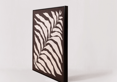 Leaf Black Frame 600x800