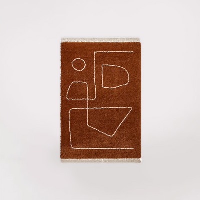 Boho Rug 1600 x 2300mm (Rust)