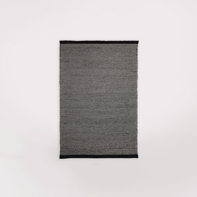 Bosie Rug 1600 x 2300mm (White/Black)