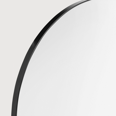 Bowery Round Mirror  ⌀1100mm (Black)