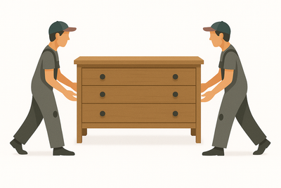 Removal of Chest of Drawers