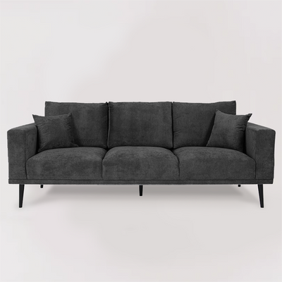 Calvin 3 Seater Sofa (Graphite)