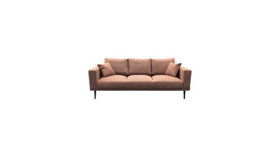 Calvin 3 Seater Sofa (Terracotta)