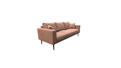 Calvin 3 Seater Sofa (Terracotta)
