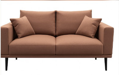 Calvin 2 Seater Sofa (Terracotta)