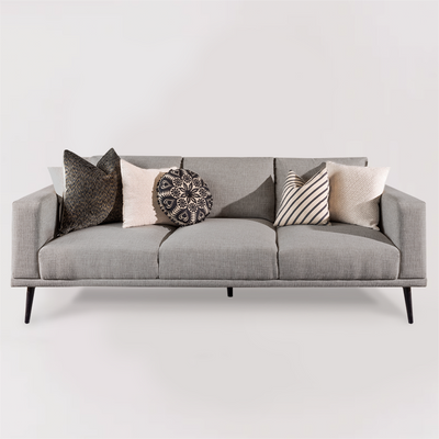 Connie 3 Seater Sofa (Silver)
