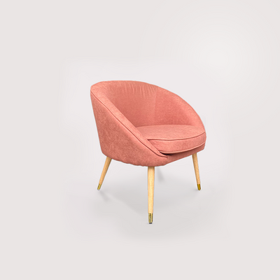 Curve Armchair (Pink)