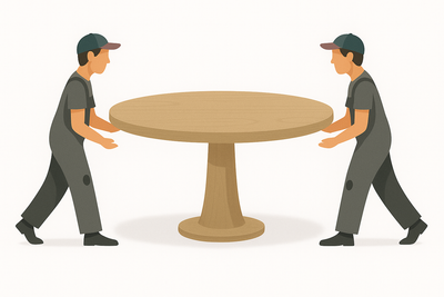 Removal of Dining Table