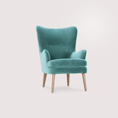 Hugo Armchair (Light Teal)