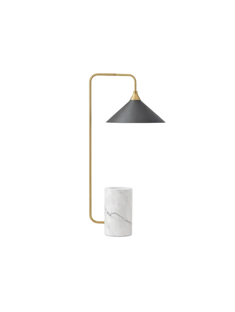 MARCO Table Lamp - Gold / Black (E27 Golf)