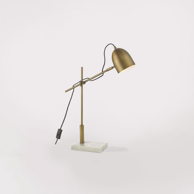 Mendal Desk Lamp (Bronze & Marble)
