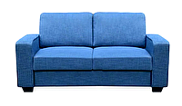 Nova 2 Seater Sofa (Blue Fabric)