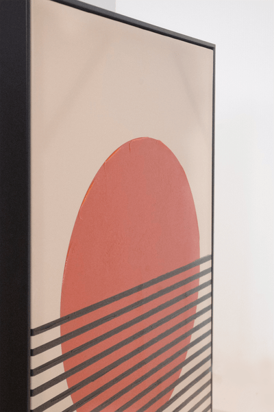 Sunrise Black Frame 600x800