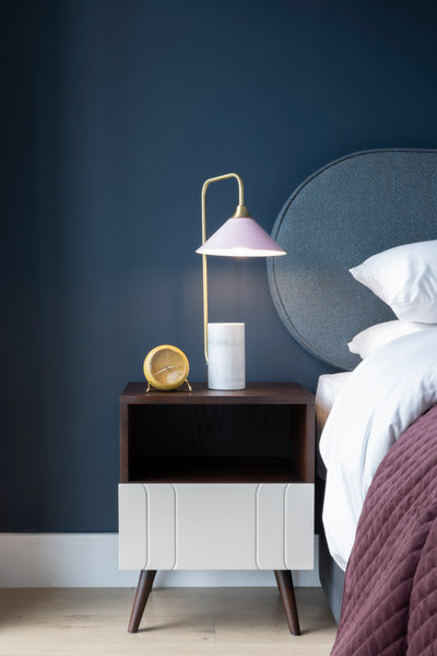 Marco Table Lamp (Gold, Pink & White Marble)