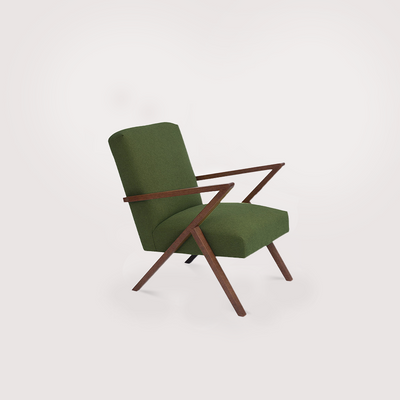 Retrostar Armchair Facility Line (Moss Green)